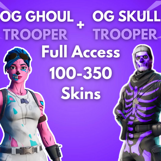 OG Skull Trooper + OG Ghoul Trooper Account
